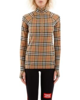 BURBERRY – WOMEN’S VINTAGE CHECK FITTED TOP