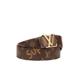 LOUIS VUITTON X SUPREME – LEATHER BELT