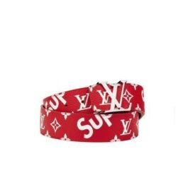 LOUIS VUITTON X SUPREME – LEATHER BELT