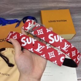 LOUIS VUITTON X SUPREME – LEATHER BELT